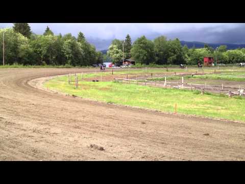 Seter Birk og Brit Dregelid vinner montéløpet på Selbu Travbane