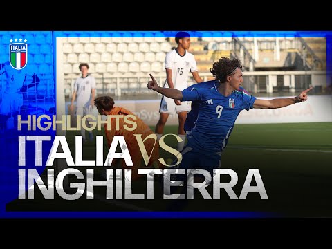 Highlights: Italia-Inghilterra 2-1 | Under 16 | Amichevole