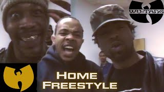 Wu-Tang Clan 7th chamber freestyle at home (1994), rare !!!
