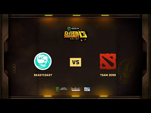 Beastcoast vs Team Zero, Monster Energy DOTA Summit 13: NA, bo2, game 2 [Mila & Adekvat]