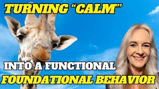 Beyond Body Language: Turning “Calm” Into a Functional Foundation Behavior