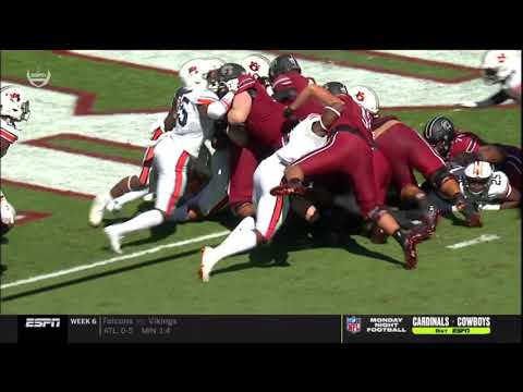 2020 USC vs Auburn - Collin Hill 1 Yd Touchdown Run