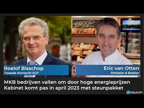 Uitgelicht! 21 oktober 2022 - Roelof Bisschop (SGP) over compensatie energierekening MKB bedrijven