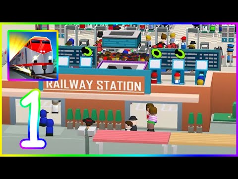 Idle Railway Tycoon Gameplay walkthrough Part 1 (iOS, Android) - YouTube