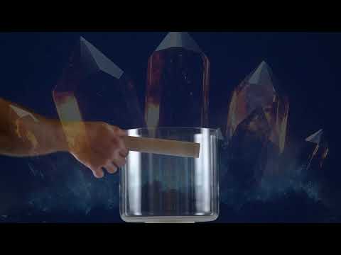 Transform Your Energy with 283 Hz | 8" C#+36 Clear Quartz Singing Bowl for Root Chakra