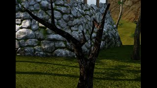 Archeage large scarecrow 10 pine trees THUNDERSTRUCK log