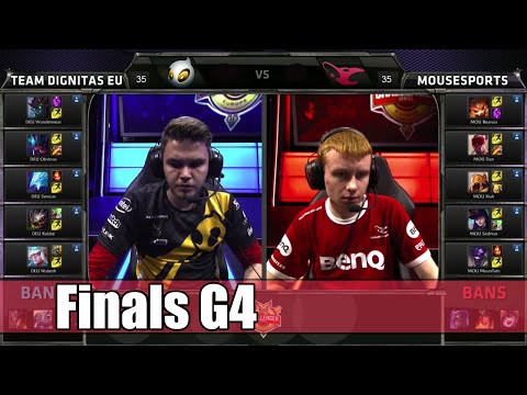 Mousesports vs Dignitas EU | Game 4 Grand Finals S5 EUCS Summer 2015 | MOU vs DEU G4 Final EUCS