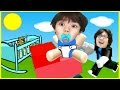 ROBLOX Adopt and raise a cute kid! Let's Play Family Game Night with Ryan's Family Review