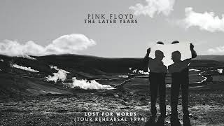 Pink Floyd - Lost For Words (PULSE Tour Rehearsal 1994)