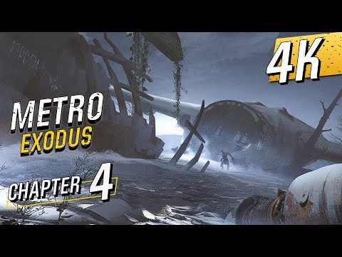 [4K 60] Metro Exodus (Ranger Hardcore/No HUD/All Collectibles) - Walkthrough part 4 - No Commentary