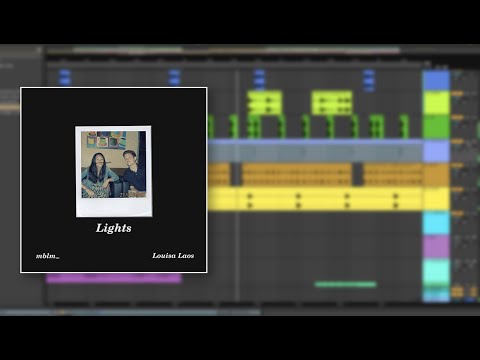 Making your Drums Simple, but Interesting | (from Lights w/ Louisa Laos)