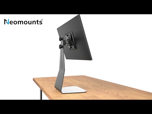 Video teaser for Neomounts FPMA-D850BLACK monitor desk stand - full motion