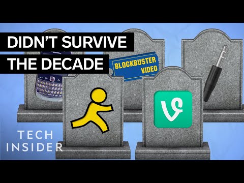 這十年死掉的科技 (Tech That Died This Decade)