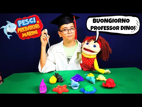 PESCI E PREDATORI MARINI - Leo Toys