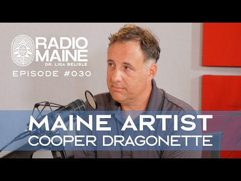 Radio Maine: Interview with a Contemporary Impressionist Landscape Painter in Portland, Maine: Cooper Dragonette
