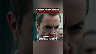 A sorte desse homem salvou a vida dele