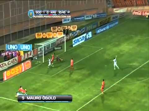 Gol Obolo Godoy Cruz 2 Argentinos 0 Torneo Inicial 2013 Fecha 1 Fútbol Para Todos
