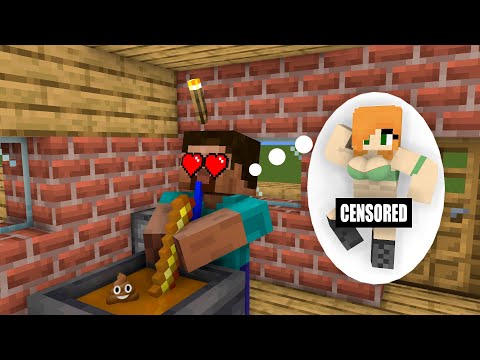 BREWING SEXY, BREWING GIRLFRIEND, BREWING LOVE, 3 ANIMATION IN 1 VIDEO | MINECRAFT MONSTER SCHOOL