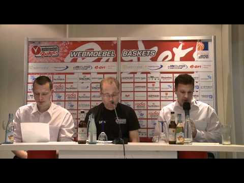 Pressekonferenz webmoebel Baskets - BG Karlsruhe 25.09.2011