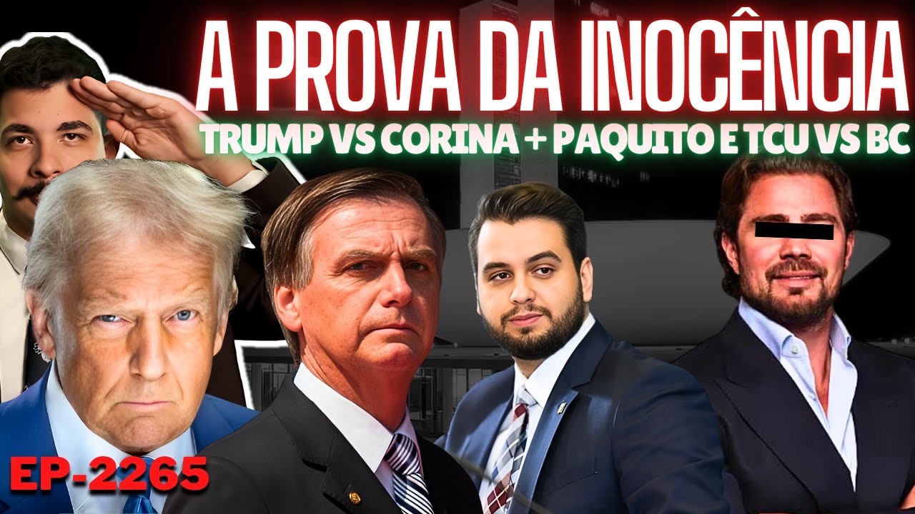 Bolsonaro e Filipe: a PROVA da INOCÊNCIA e da MALDADE + Banco Master no HOLOFOTE + Trump vs Corina