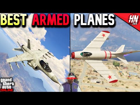 Top 10 BEST ARMED PLANES In GTA Online