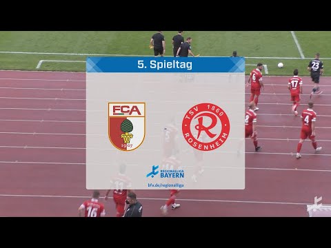 Zwei Traumtore und Torwart-Rot bei Augsburgs 3:1-Sieg über Rosenheim