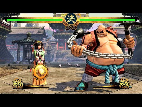 Wu Ruixiang vs Earthquake (Hardest AI) - SAMURAI SHODOWN