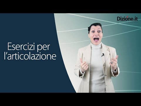 Corso di Dizione online: esercizi per l'articolazione