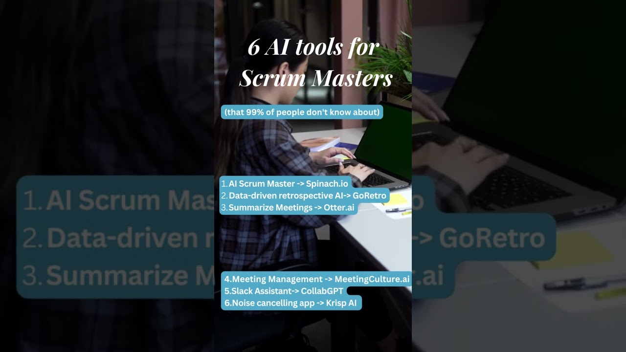 6 AI tools for Scrum Masters #scrummaster