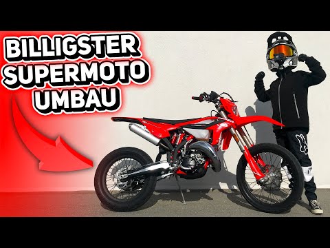 Der BILLIGSTE SUPERMOTO Umbau - Beta RR 125 2T