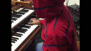 Rj McLymore (12 yr old Organist) 1/25/16 playing hymns