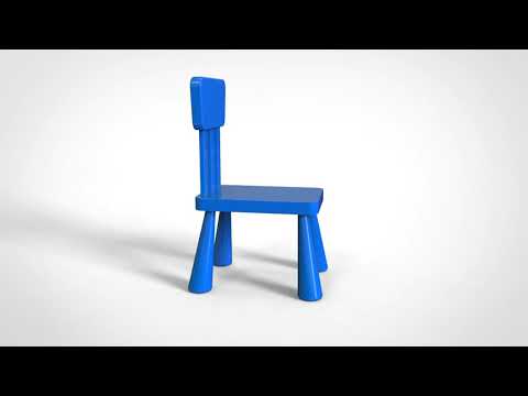 MAMMUT children's chair 3d model Download on 3d2v.com