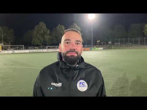 Maximilian Junk, Trainer FC Karbach, nach dem 2:0 in Salmrohr