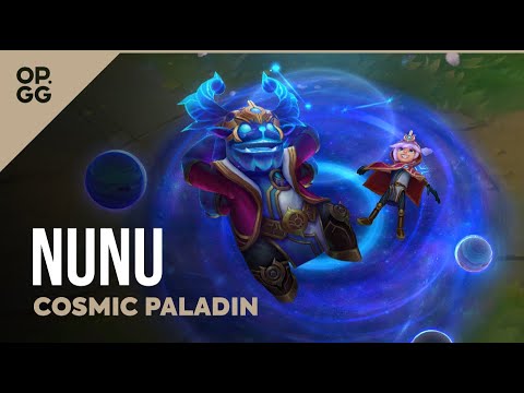 League of Legends Cosmic Paladin Nunu OP.GG Skin Review