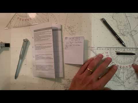 2023 tema esame patente nautica 32D 5.4.1-11 n°82 -  correnti - carteggio oltre 12 miglia carta 5D