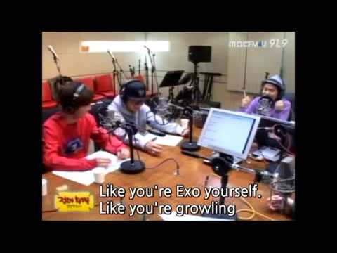 [ENG SUB] 131227 EXO in Kim Shin Young Live On Air [FULL]