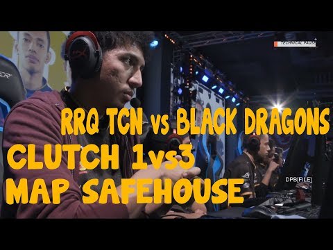 RRQ TCN VS BLACK DRAGONS - MAP SAFEHOUSE PBWC 2019 Day 2