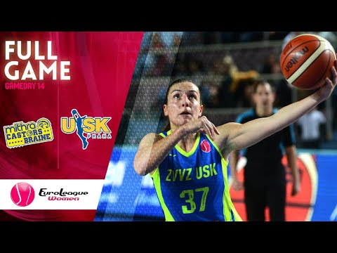 Castors Braine v ZVVZ USK Praha - Full Game - EuroLeague Women 2019-20