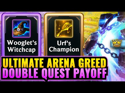 Greediest Arena Run: Stacking Quest Augments for an Insane Payout | League Arena Gameplay