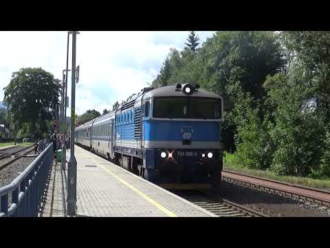 ČD 754.006 - R 763 Berounka - Špičák - 29.7.2021
