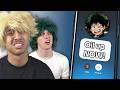 MHA Voice Actors Talk To FREAKY AI ANIME Characters