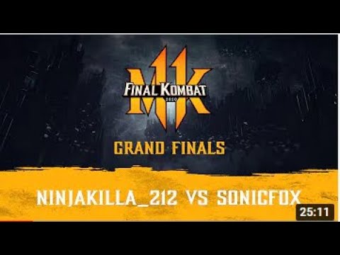 Final Kombat 2020  Grand Finals   Ninjakilla 212 vs SonicFox   Mortal Kombat....Subscribe, please!