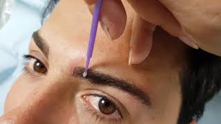 Male Microblading Eyebrows Density Restoration by El Truchan @ Perfect Definition
