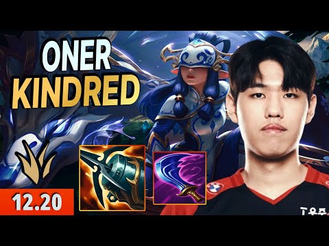 ONER DESTRUINDO O GAME DE KINDRED! - T1 Oner jogando de Kindred Jungle vs Bel'Veth! | Worlds 2022