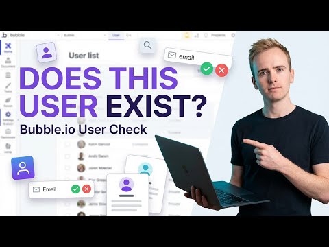 User Already Exists in Bubble.io? Do This thumbnail
