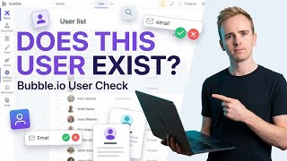 User Already Exists in Bubble.io? Do This thumbnail