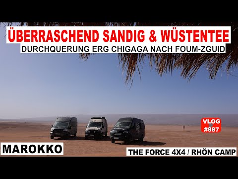 #887 Wüstendurchquerung | Tea Time Überrschung | Foum-Zguid Camping La Palmeraie, Marokko