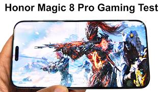 Honor Magic8 Pro - Gaming Test (PUBG Mobile, Call of Duty Mobile, Asphalt Legends Unite,Injustice 2)