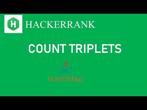 Hackerrank Count Triplets Coding Interview Problem