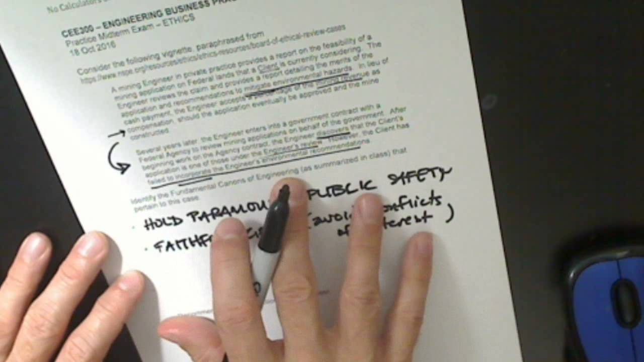 CEE300 Ethics Midterm